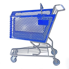 Supermarket Plastic Shopping Trolley Cart